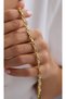 Damla Motif Solitaire Detailed Bracelet