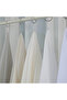Riva White Custom Size Tulle Curtain 260X250 1X2 Pleat - 6