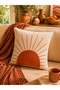 Patterned 1 Piece Throw Pillow Cover 43X43 cm Suede Fabric Decorative Pillowcase with Hidden Zipper (Double-Sided Printed) - 2