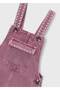 Embroidered Denim Salopet Girls' Dress 4910 - 4