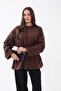 Stone-Detail Oversized Tunic with Slits - 3