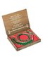 Malachite Stone 33-Piece Prayer Beads and Bracelet Set – Natural Stone Gift Set with Wooden Box - 4