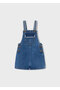 Embroidered Denim Salopet Girls' Dress 4910 - 4