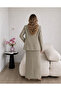 Buttoned Vest Jacket Trousers Triple Blazer Suit - 5