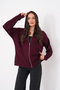 Oysho Sweatshirt with Bird-Eye Hood and Iron Zipper - 8