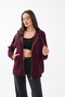 Oysho Sweatshirt with Bird-Eye Hood and Iron Zipper - 3