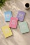 5-piece colorful 100-leaf mini notebook 10x14