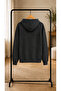Women's Pine Trees Graphic Printed Hooded Kangaroo Pocket Cotton Casual Sweatshirt - 2