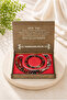 Agate Stone 33-Piece Prayer Beads and Bracelet Set – Natural Stone Gift Set with Wooden Box