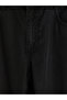 Lcw Kids Black Drawstring Cuffed Girls' Jean Pants - 2