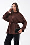 Stone-Detail Oversized Tunic with Slits - 2