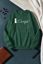 Unisex Cat Purrfect Printed Crew Neck Sweatshirt - 2
