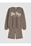 Printed boys' shorts set