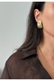 Light Orange Stone Quadrilateral Earrings - 5