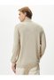 High-Neck Sweater Knitwear Slim Fit Long Sleeve - 4