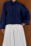 Navy Blue Yasmin Shirt - 2