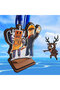 Figurina Roblox Robot Builder, 11.5 cm, lemn - 4
