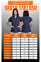 Women's V-Neck Bat Sleeve Lettering Patterned Navy Blue and Plum Terycotton Doctor Nurse Scrubs Single Top - 8