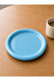Ceramic Blue Donut Breakfast Pastry Food and Dessert Serving Plate 25 cm - 2