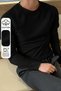 Men's Slim Fit Long Sleeve Crew Neck Lycra Cotton T-Shirt