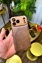 iPhone 17 Pro Compatible 9 Piece Genuine Leather Men's Gift Set Wallet Case Antique Tan - 4