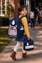 School Bag Set of 3 Navy Blue Backpack Lunch Bag Pencil Case Orthopedic Water-Repellent Student - 6