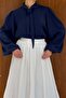Navy Blue Yasmin Shirt - 4