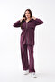 Front Robali Pocketed Zippered Pique Modal Suit - 4