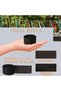 Black Stripe Crepe Paper Roll, Flower Making, Party, Craft Decoration Paper, 6 Pieces, 4.5cm X 22Meters - 2