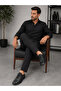 Men's Inner and Outer 100% Genuine Leather Casual Comfort Shoes – Black - 3