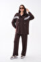 Striped Detail Oysho Zippered Suit