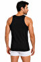 Men's Ribana Classic Undershirt 0102 (Tutku Authorized Seller) - 100% Cotton Fabric Black - 1 Piece - 3