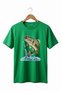 Fishing Hunting Fish Printed 100% Cotton Premium Black T-Shirt