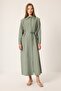 Gold Buttoned Maxi Dress