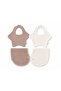 Star Patterned Baby Bib and Shoulder Diaper 8 Layers - Set of 4 - 3