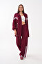 Striped Detail Oysho Zippered Suit - 3