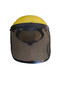 Brushcutter protective visor with mesh - 5