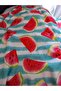 Girl's Strawberry Ruffle Side Cut Detailed Swimsuit - 2