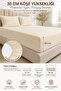 100% Cotton Akfil Elastic Bed Sheet Set 180X200 cm 2 Pieces 50X70 Pillowcases - 2