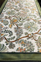 40X140Cm Woven Stain-Resistant Printed Thai Feather Fabric Tablecloth Decorative Runner Washable - 3