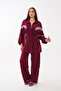 Striped Detail Oysho Zippered Suit - 6