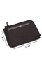 Brown Unisex Leather Card Holder 0846D5X - 5