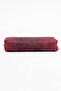 Large Size Genuine Calfskin Single Compartment Premium Pen Holder – Leather Pen Case Claret Red