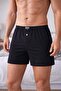 Egyptian Men's Cotton Ares Shorts Boxer Black