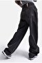 Women's Dark Smoked 2W6-1 Barrel Fit Heart Jakron Detailed Denim Jean - 3