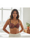Women's Underwire Non-Padded Leopard Pattern Bra Bb2804 - 2