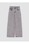 Özmarka New Season Mixed Wideleg Embroidered Girls' Jean Trousers