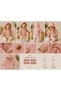 Girl, Baby, Dusty Rose, 100% Cotton, Hooded, Snap Fasteners, Bird Detail Cardigan - 3