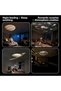USB Galaxy Projector 2-in-1 – Led Night Light – 360 °   Adjustable Led Projector with 12 Replaceable Films - 5