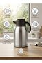 2 Liter Stainless Steel Double Layer Leak-Proof Thermos for Camping, Picnic and Office - 2